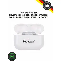 Навушники BeatBox PODS PRO 1 Wireless Charging White (bbppro1wcw) - мініатюра 5
