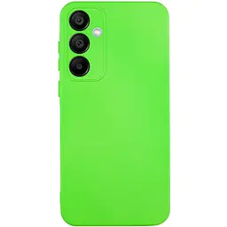 Чохол TPU GETMAN Liquid Silk Full Camera для Samsung Galaxy S24+ Салатовий / Neon Green