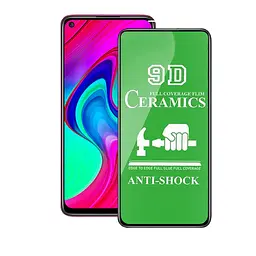 Захисне скло Ceramic Xiaomi Redmi Note 9/Redmi 10X 4G Black