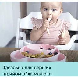 Тарілка дитяча Canpol babies Ведмедик на присосці рожева (51/401_pin) - мініатюра 3