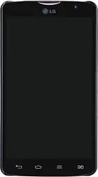 Чохол Nillkin Super Frosted Shield Case LG L80 Dual D380 black + плівка - мініатюра 2