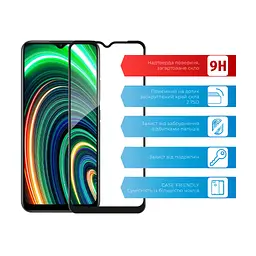Скло захисне ACCLAB Full Glue Realme C25Y (1283126542350) - мініатюра 2