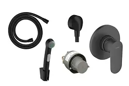 Гігієнічний душ Hansgrohe Vernis Blend matt black 20230005