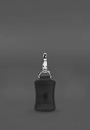 Шкіряний брелок Premium Чорний