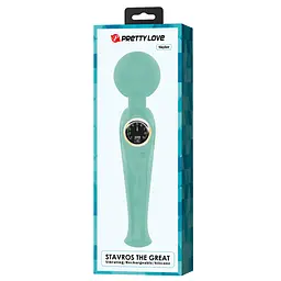 Вібромасажер PRETTY LOVE - Skyler Green, 10 vibration functions 9 speed levels PRETTY LOVE BW-055016LED-2 98569 - мініатюра 5