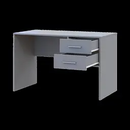 Офісний стіл Doros Т2 Сірий 120х60х75 (81339321) - мініатюра 2