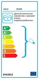 Стельовий світильник POSADERRA Eglo 99299 - мініатюра 2