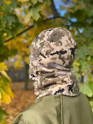 Флісова балаклава Піксель - мініатюра 4