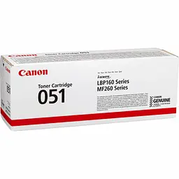 Картридж Canon 051 Black 1.7K (2168C002) - мініатюра 4