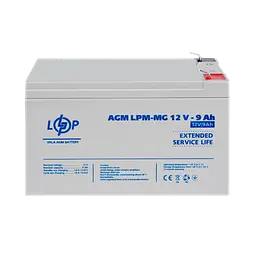 Акумулятор мультигелевий LPM-MG 12V - 9 Ah - мініатюра 2