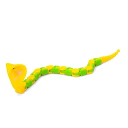 Фігурка антистрес Змія FC916Yellow пластик, 27 см
