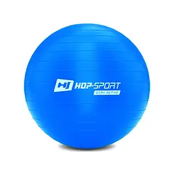 Фітбол Hop-Sport 65см синій + насос 2020 - мініатюра 2