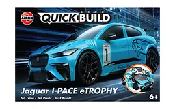 Конструктор Airfix aguar I-PACE eTROPHY Quickbuild синій 40 шт