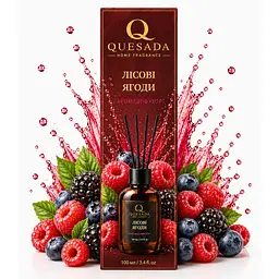 Аромадифузор Quesada Лiсові ягоди 100 мл - мініатюра 2