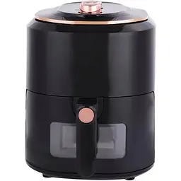 Аерофритюрниця електрична безмасляна Rainberg RB-2242 7.5 л 3800 Вт Чорний