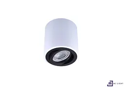 Точковий світильник MJ-Light LACK R WH+BK 12003 - мініатюра 2