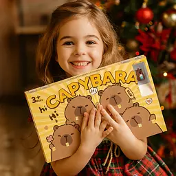Адвент календарь Капибара Capybara, 24 брелоков (6901560890329) - мініатюра 3