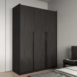 Шафа розпашна Moreli Ramo FR-0015 тридверна з полицями 1484х570х2100 мм Венге Темний