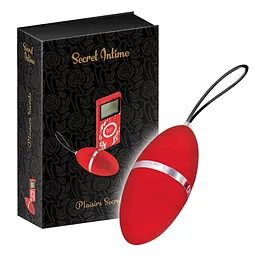 Віброяйце Secret Intime Plaisirs Secrets 7.9 см (червоний) - мініатюра 2