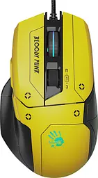 Миша A4Tech Bloody W70 Max USB punk yellow