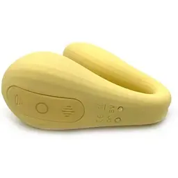 Вакуумний стимулятор Magic Motion Bobi Yellow - мініатюра 6