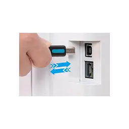 Кабель для принтера USB-C 2.0 to BM 1.5m 2A black Vention (CQUBG) - мініатюра 6