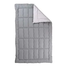 Ковдра Руно 200х220 зимова силіконова Grey White 322.52_Grey White - мініатюра 2