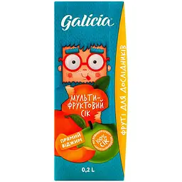 Сік Galicia Мультифруктовий 200 мл