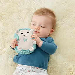 М'який музичний нічник Fisher-Price Їжачок, бірюзовий з білим (FXC58) - мініатюра 4