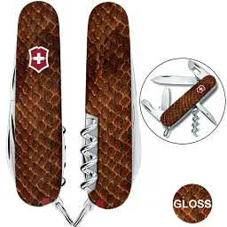 Ніж Victorinox Spartan Design 91мм,13функ ,Принт Шкіра кобри - мініатюра 3