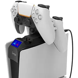 Заряджання для джойстиків PS5 Slim DualSense — зарядна станція Ipega 745S016 - мініатюра 4