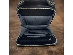 Чоловіча сумка з натуральної шкіри Contatto 9194 nero чорна 19×24×9 см TONY PEROTTI sum0029108 - мініатюра 6