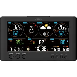 Метеостанція Sencor чорна (SWS12500WIFI)