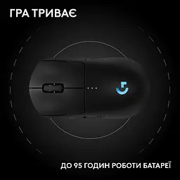 Миша Logitech G Pro 2 LightSpeed Wireless Black (910-007295) - мініатюра 12