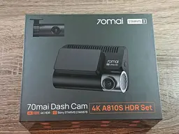Відеореєстратор Xiaomi 70mai HDR Dash Cam 4K A810S + RC24 камера - мініатюра 7