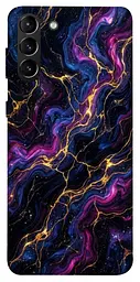 TPU чохол Demsky Purple space marble для Samsung Galaxy S21+