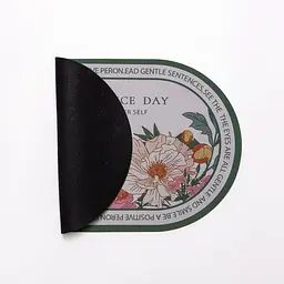 Діатомітовий овальний килимок для дому Have A Nice Day 38×58 (см) вологопоглинальнючий килимок для кухні ванни та туалету Yiwu HP-42-59 - мініатюра 3