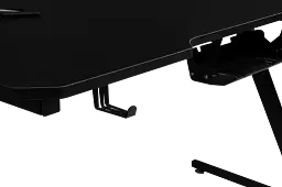Геймерський комп'ютерний стіл GT Racer T-1213, 120x60x73 Black (T-1213 (120x60x73) Black) - мініатюра 18