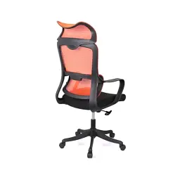 Офісне крісло Аклас Доріан BL TILT Помаранчевий (K-09 Orange OS-3000 Black) (00144001) - мініатюра 4