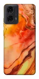 Чохол Demsky Червоний корал мармур для Motorola Moto G24