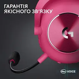 Навушники Logitech G Pro X 2 Lightspeed Wireless Magenta (981-001275) - мініатюра 9