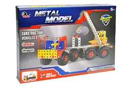 Конструктор металевий "Вантажівка" 252дет. X615-1 р.40 x 30 x 5см