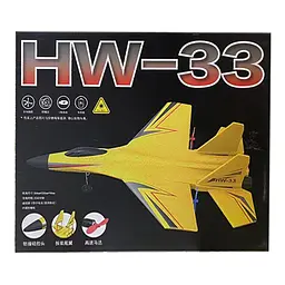 Літак на радіокеруванні SCHE HW33 New Foam Yellow - мініатюра 2