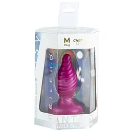 Анальна пробка Silexd Cherry Plug, 9.2 см (рожевий) - мініатюра 5