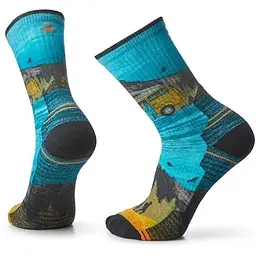Шкарпетки Smartwool Hike Light Cushion Great Excursion Print Crew Multi Color XL Smart Wool (1033-SW SW001987.150-XL)