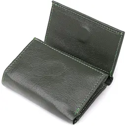 Жіночий мініатюрний гаманець із натуральної шкіри ST Leather 9,5х7,5х2 см acs0029691 - мініатюра 5