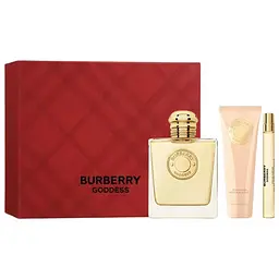 Набір Burberry Goddess 100 мл парфумована вода, 75 мл лосьйон для тіла, 10 мл парфумована вода