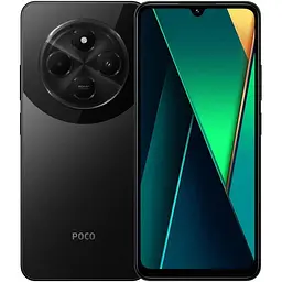Смартфон Xiaomi Poco C75 6/128gb Black (Global Version) (with charger)