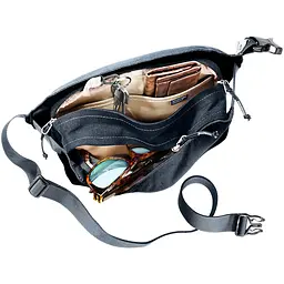 Сумочка через плече Deuter Passway 2 Black (1052-3900023 7000) - мініатюра 2