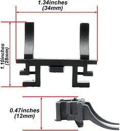 Адаптер для встановлення LED ламп Н7 PL-D116 (Aslant Angle) 1 шт - мініатюра 2